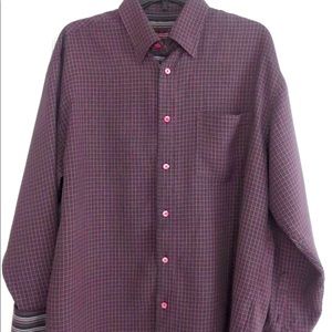 Bugatchi Long Sleeve Button Down Shirt Perfect